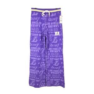 LOS ANGELES LAKERS ULTRA VIOLET PAJAMA PANTS – XS – PURPLE – NBA LICENSED – NWT